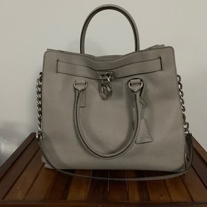 Michael Kors silver/grey bag